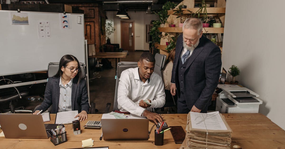 Employer reviewing tax code documentation on a computer screen